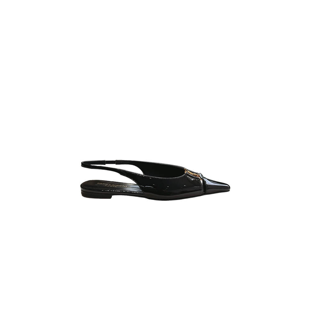 YSL Pointed Toe Slingback